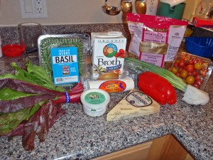 Pasta, Primavera, Ingredients
