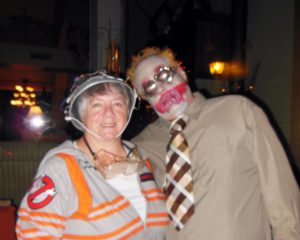 Me and the hubby for Halloween